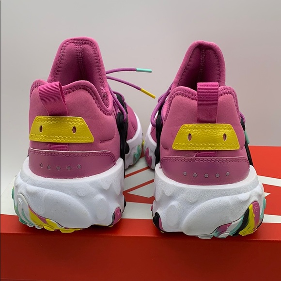Nike React Presto MC GS Cosmic Fuchsia Emerald Ris - Picture 11 of 16